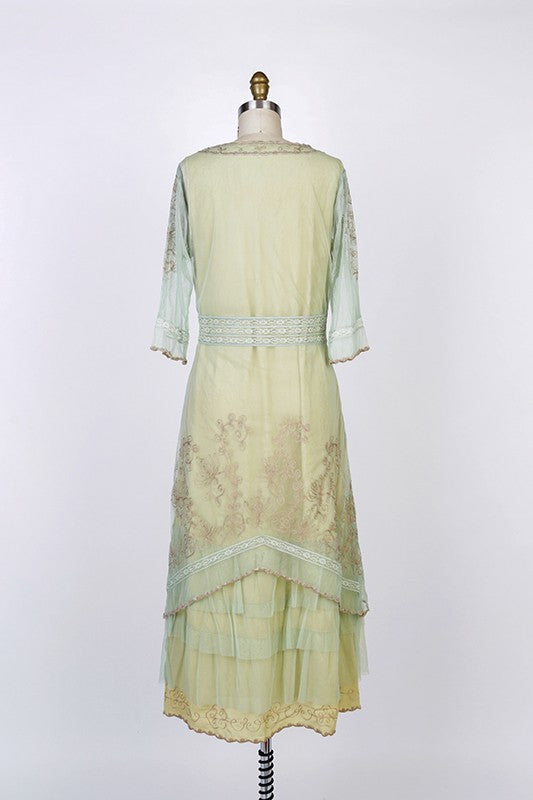Titanic Tea Party Dress in Mint by Nataya - SOLD OUT