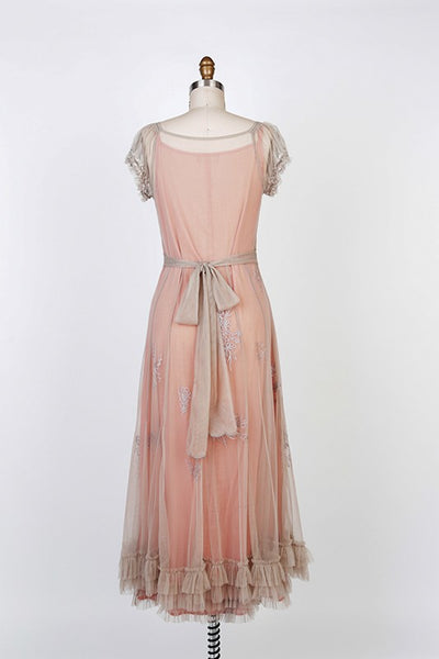 Ballerina Tea Party Dress in Antique Pink by Nataya