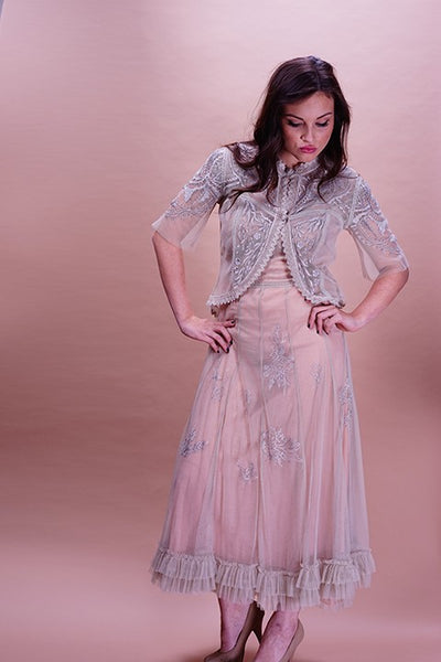 Romantic Elizabethan Vintage Style Jacket in Antique by Nataya