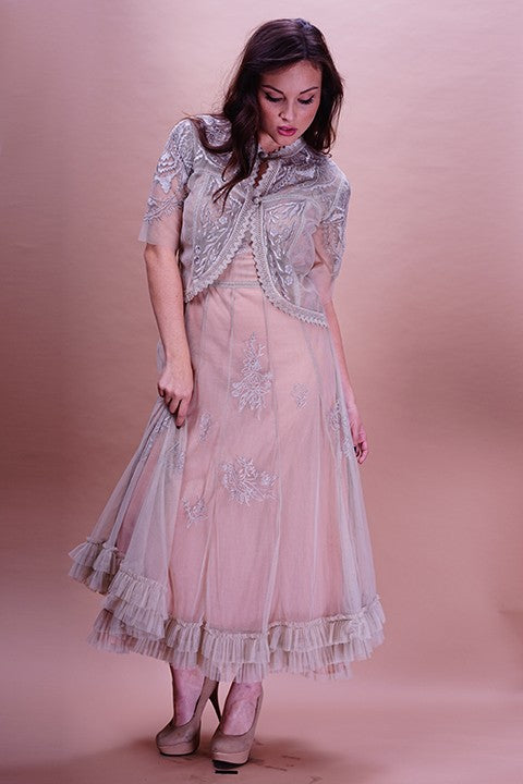 Romantic Elizabethan Vintage Style Jacket in Antique by Nataya