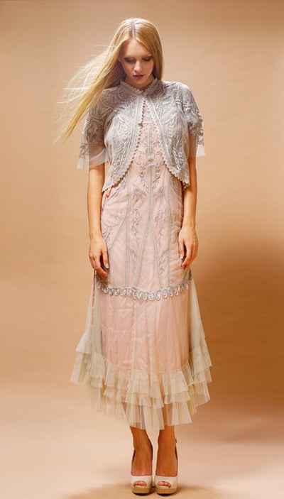 Romantic Elizabethan Vintage Style Jacket in Antique by Nataya