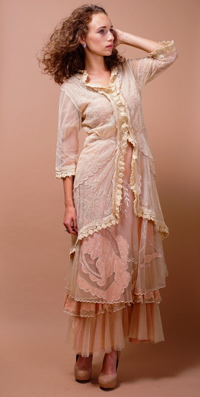 Romantic Embroidered Jacket in Butter by Nataya - SOLD OUT