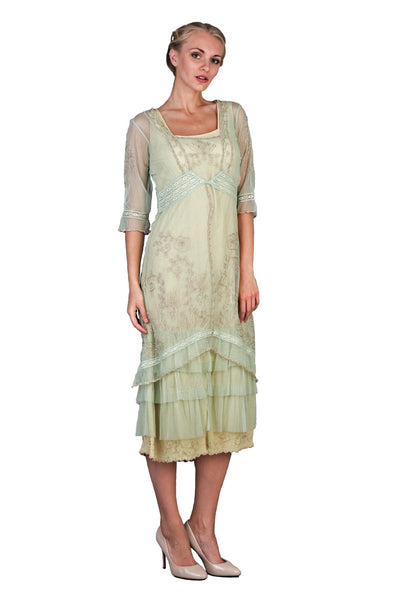 Titanic Tea Party Dress in Mint by Nataya