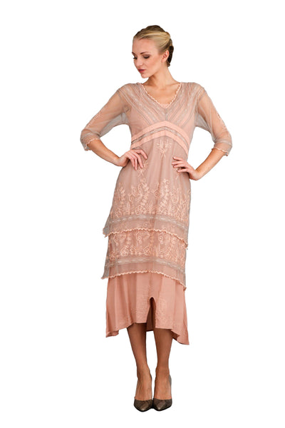Vintage Titanic Tea Party Dress in Quartz by Nataya