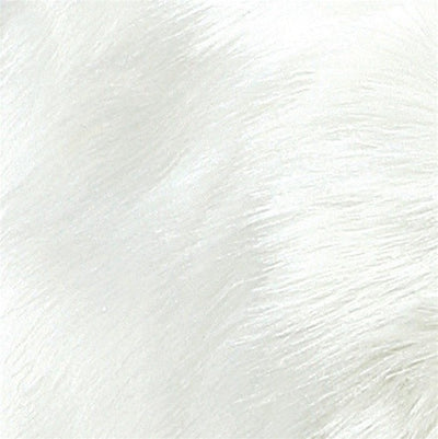 Faux Fur Bridal Wrap with Pure White Fox