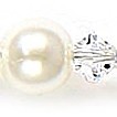 Classic Pearl & Crystal Drop Bridal or Bridesmaids Earrings