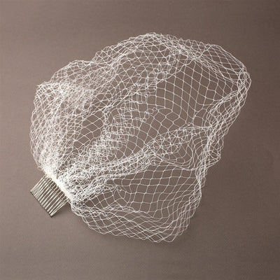 French Netting Birdcage Face Veil