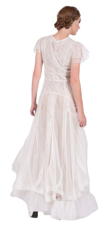 Lady Of The Forest Wedding Dress in Ivory by Nataya - SOLD OUT