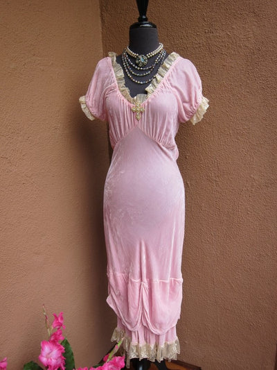 Western Style Velvet Bustier Dress by Marrika Nakk