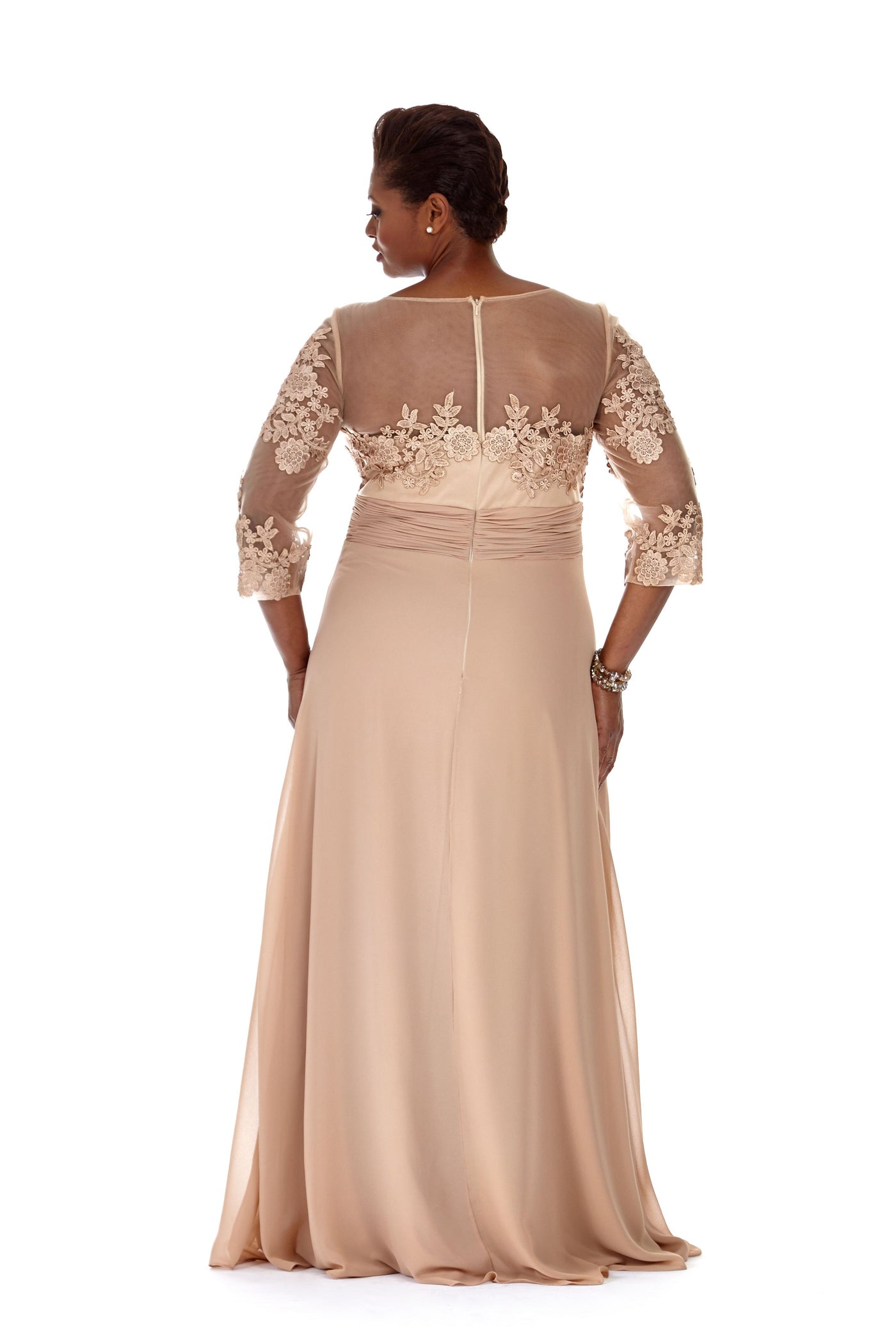Vintage Style Mother of the Bride Dress by Sydney's Closet - SOLD OUT