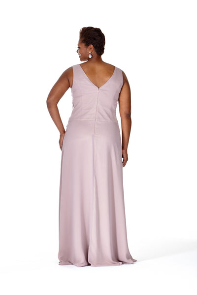 Vintage Style Long Beaded Evening Dress by Sydney's Closet