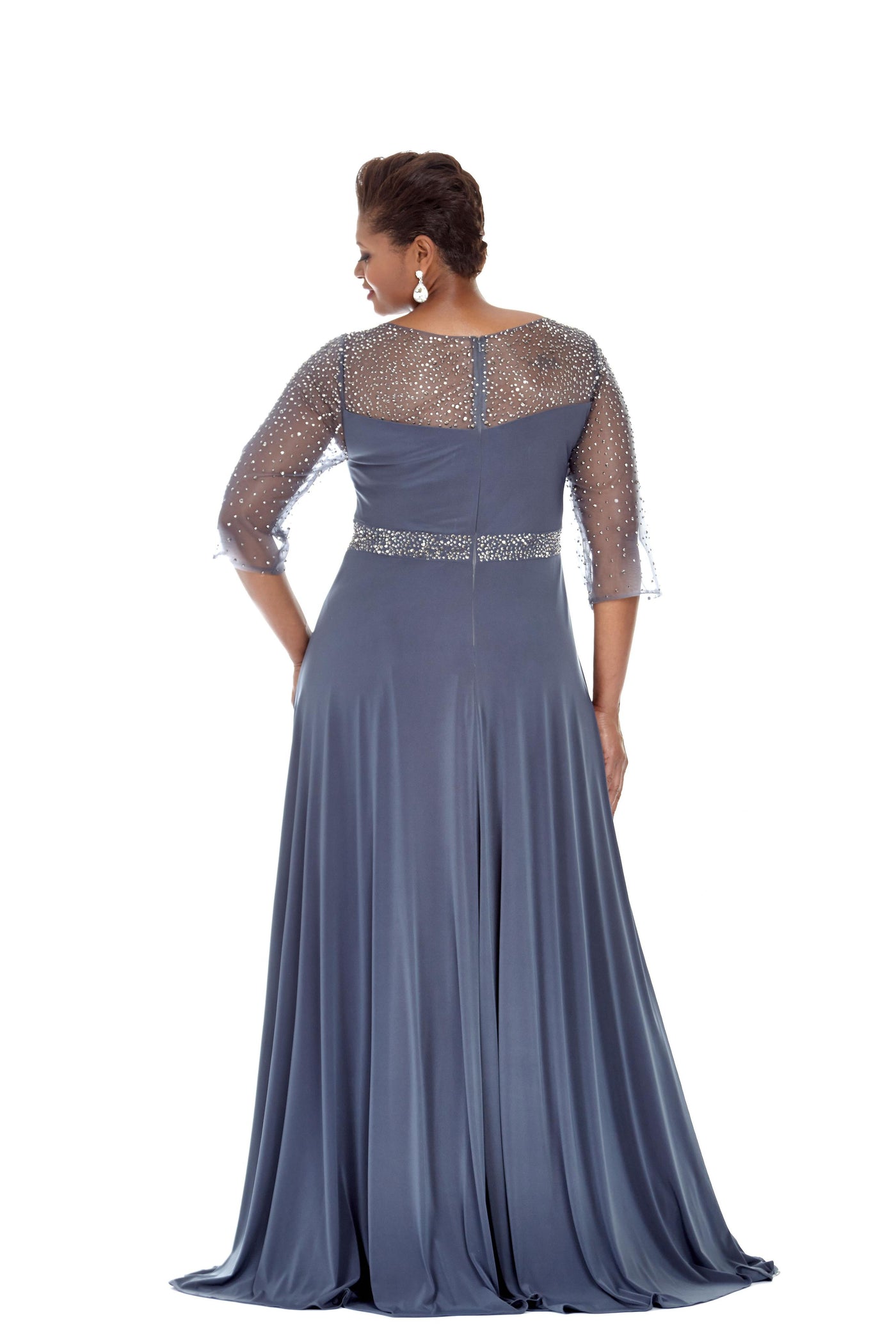 Vintage Style Elegant Evening Gown by Sydney's Closet - SOLD OUT