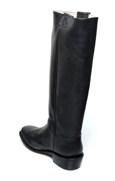 Vintage Style Granny Boots in Black by Oak Tree Farms
