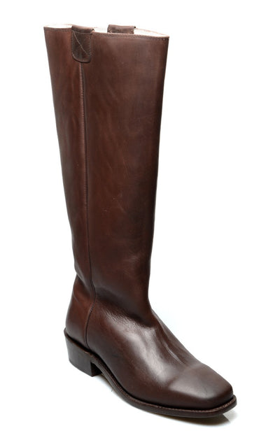Vintage Style Granny Boots in Brown - SOLD OUT