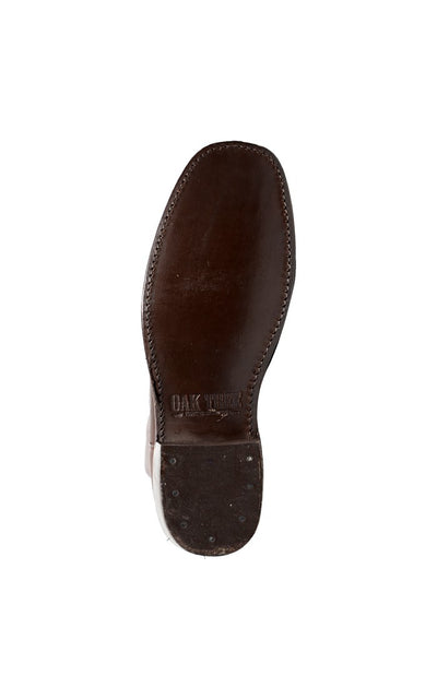 Vintage Style Granny Boots in Brown by Oak Tree Farms