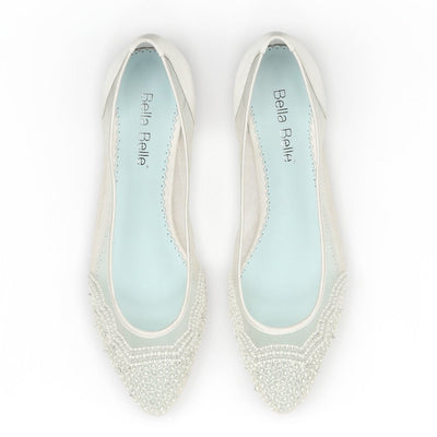 Hailey Vintage Inspired Bridal Flats