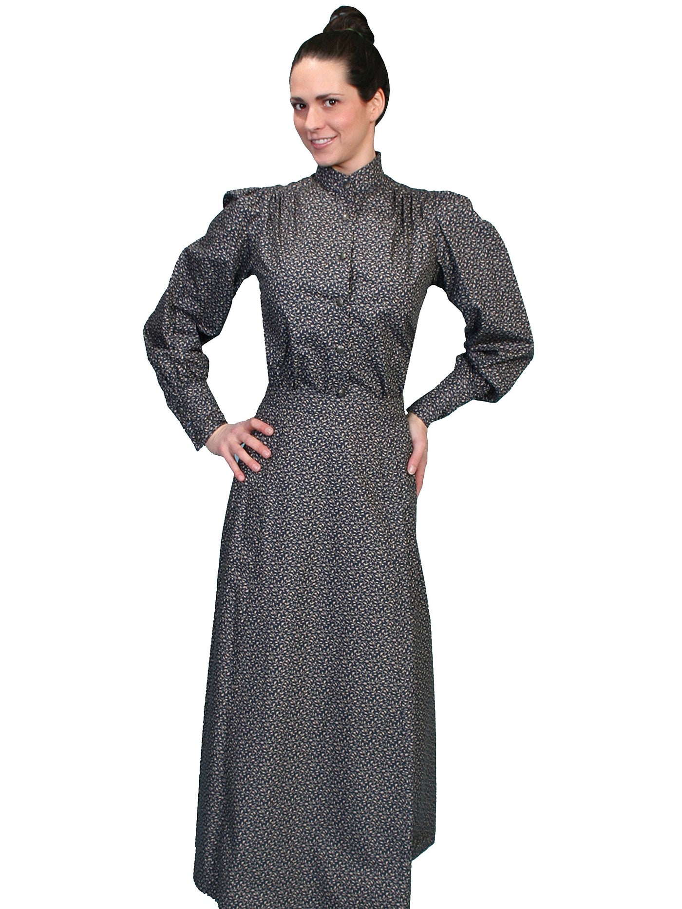 Rangewear Victorian Style Walking Skirt in Navy by Scully Leather