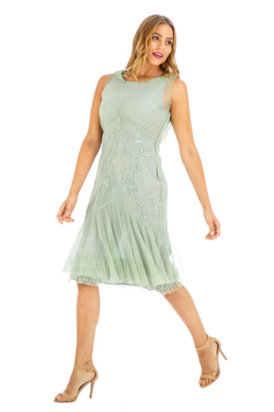 Age of Love Tatianna AL-428 Vintage Style Party Dress in Jasmin by Nataya