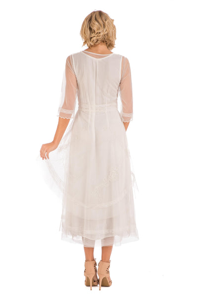 Mary Darling CL-163 Dress in Ivory by Nataya