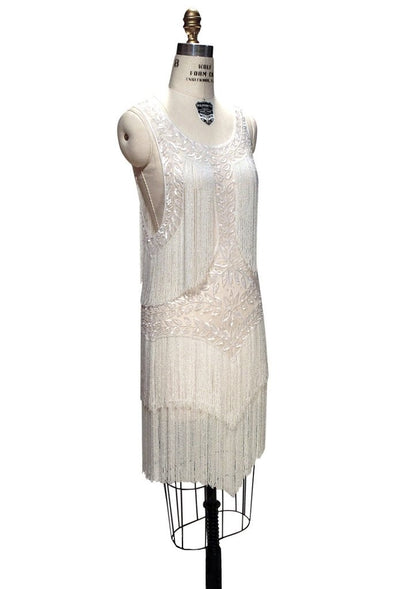 Roaring Twenties Cocktail Party Dress in Crystalline by The Deco Haus