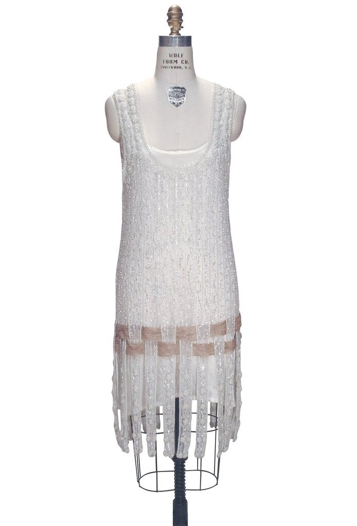 Flapper Style Luxury Party Dress in Crystal by The Deco Haus