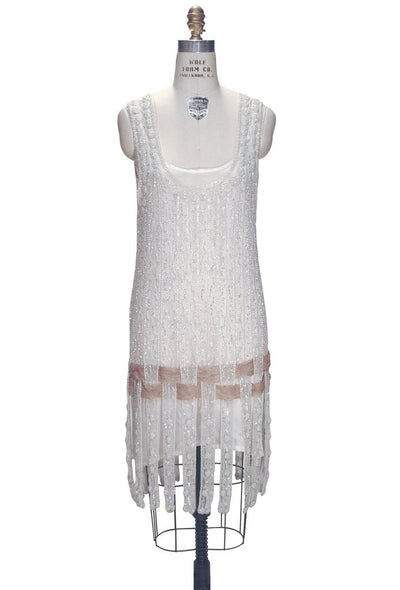 Flapper Style Luxury Party Dress in Crystal by The Deco Haus