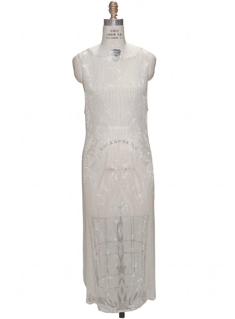 Flapper Style Party Dress in Abalone by The Deco Haus