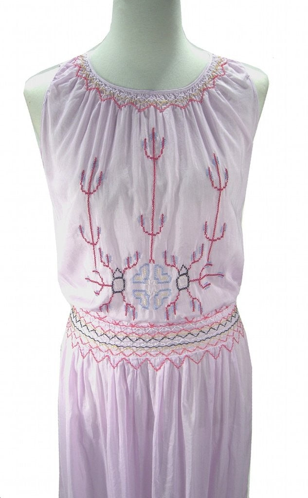 Romantic 1920s Inspired Dress in Lavender by The Deco Haus