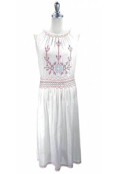Romantic 1920s Inspired Dress in White by The Deco Haus