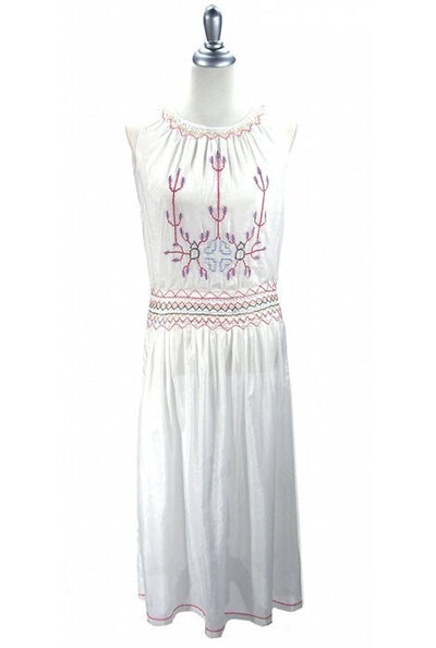Romantic 1920s Inspired Dress in White - SOLD OUT