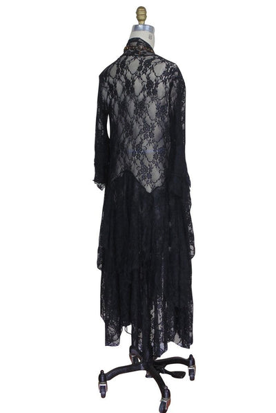 1930s Style Vintage Black Robe - SOLD OUT