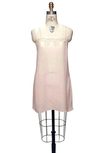 Charleston Silk Slip in Champagne Pink by The Deco Haus
