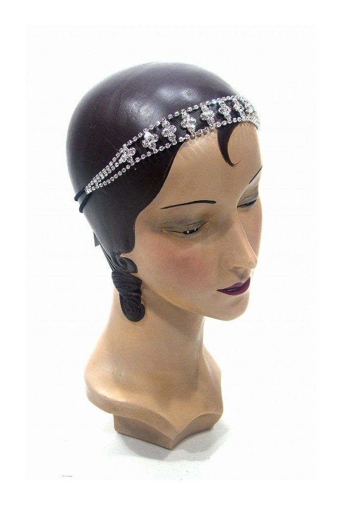 1920s Style "The Regency" Diamante Headband by The Deco Haus