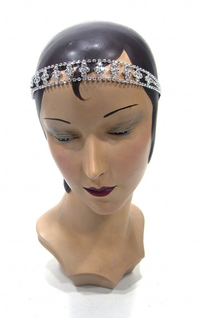 1920s Style "The Regency" Diamante Headband by The Deco Haus