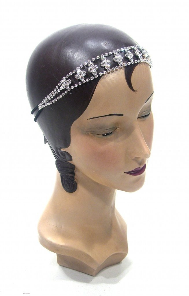 1920s Style "The Regency" Diamante Headband by The Deco Haus