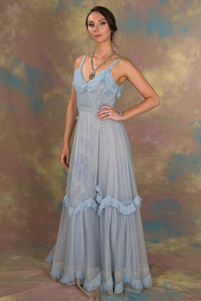 Angel Wedding Dress in Blue by Nataya