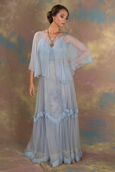 Angel Wedding Dress in Blue by Nataya