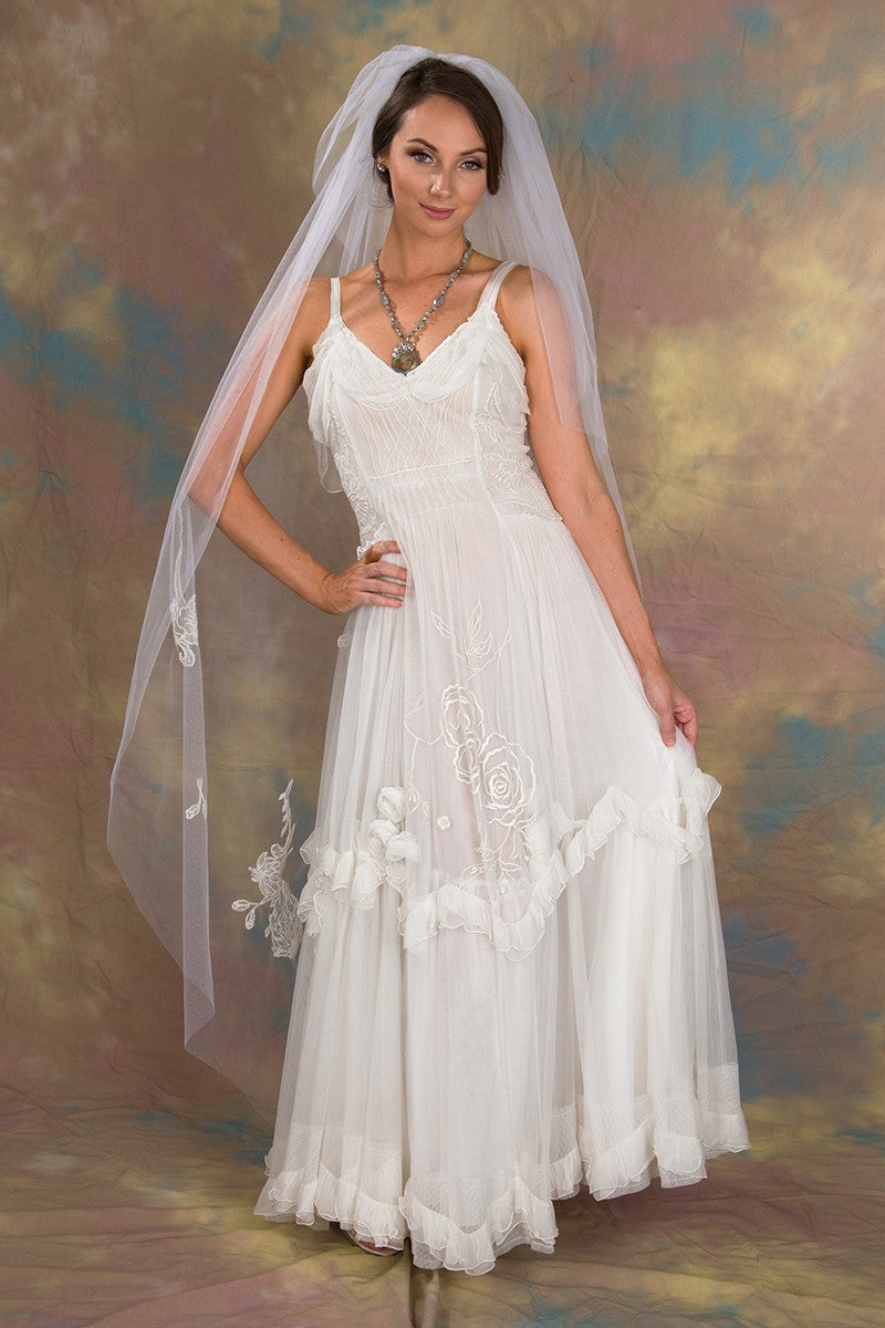 Angel Wedding Dress in Ivory by Nataya