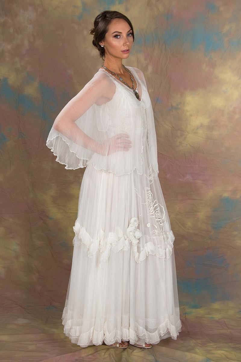 Angel Wedding Dress in Ivory by Nataya