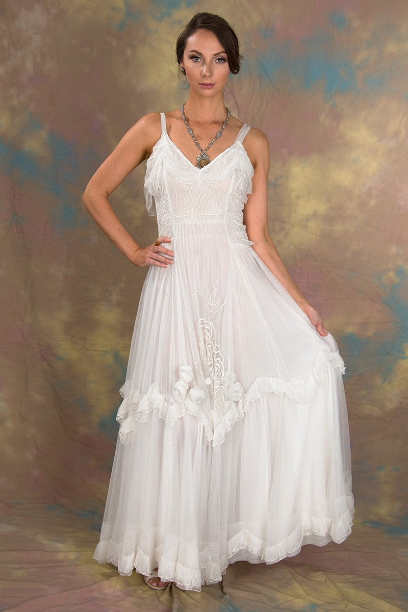 Angel Wedding Dress in Ivory by Nataya - SOLD OUT