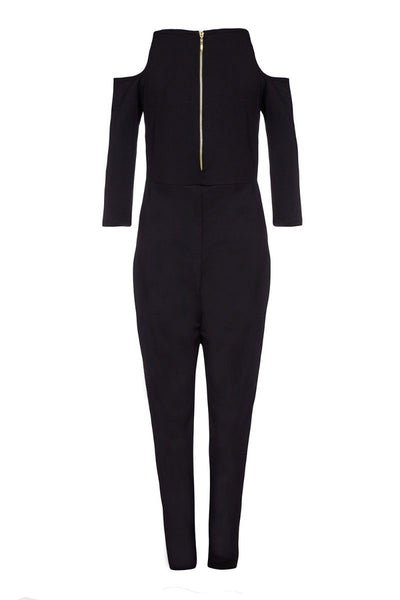 1920s Vintage Inspired Jumpsuit in Black