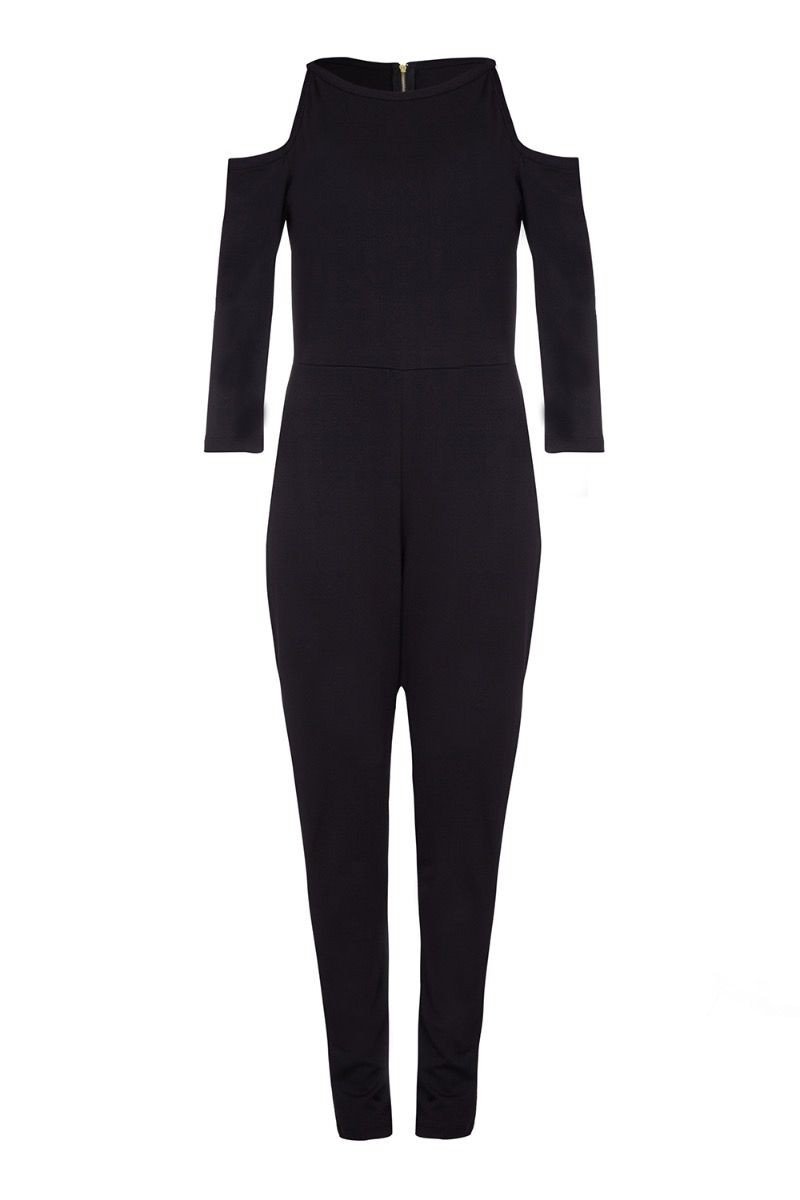 1920s Vintage Inspired Jumpsuit in Black
