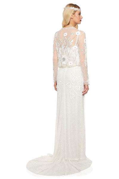 Great Gatsby Inspired Bolero in Off White - SOLD OUT