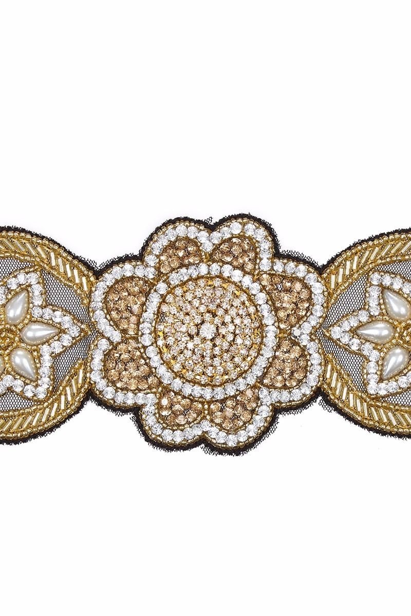 Roaring 20s Style Headband in Gold & Silver