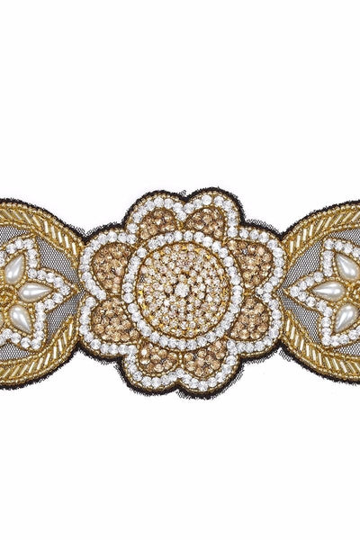 Roaring 20s Style Headband in Gold & Silver