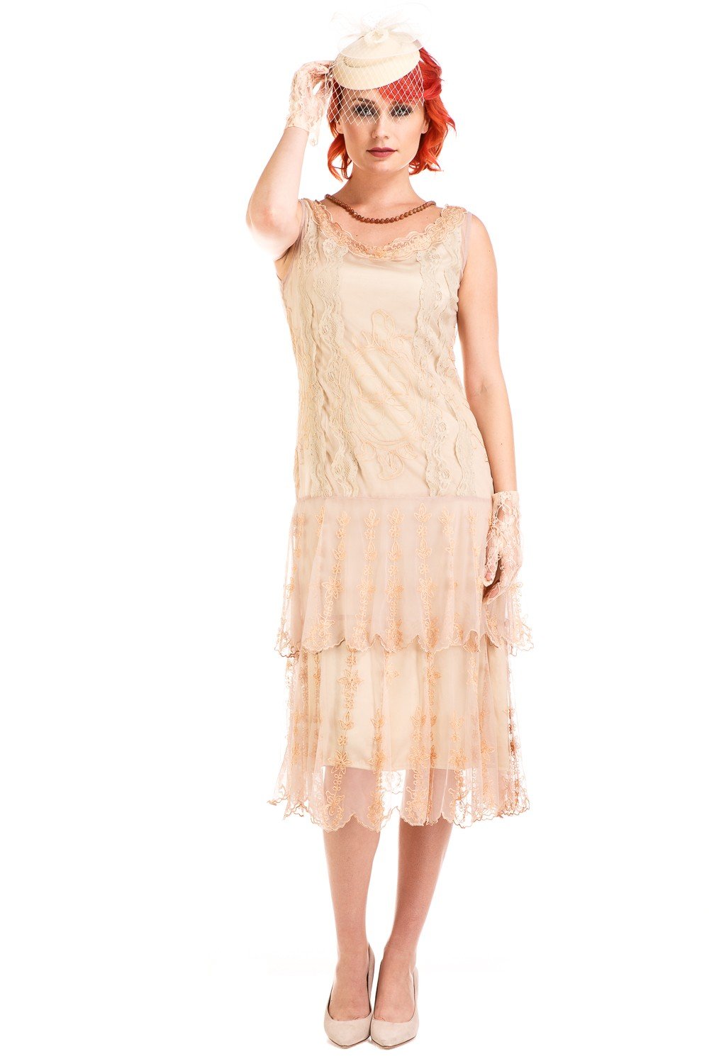 Age of Love Eva 1920s Flapper Style Dress in Vintage by Nataya WardrobeShop Age of Love Eva 1920s Flapper Style Dress in Vintage by Nataya WardrobeShop
