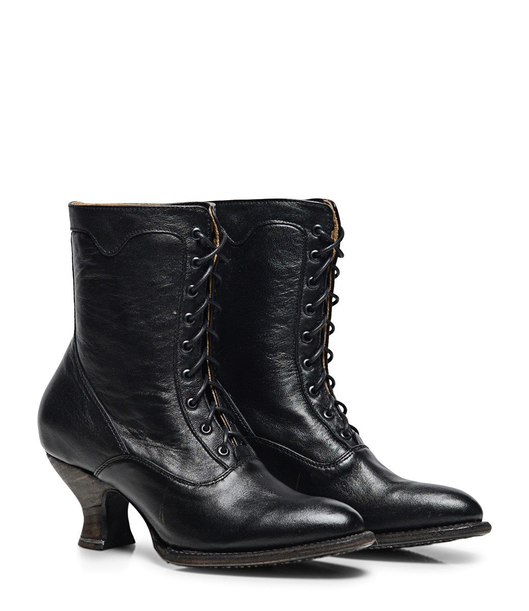 Victorian style ladies ankle boots cheap