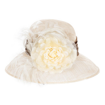 1920s Style Summer Sinamay Hat