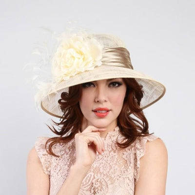 1920s Style Summer Sinamay Hat