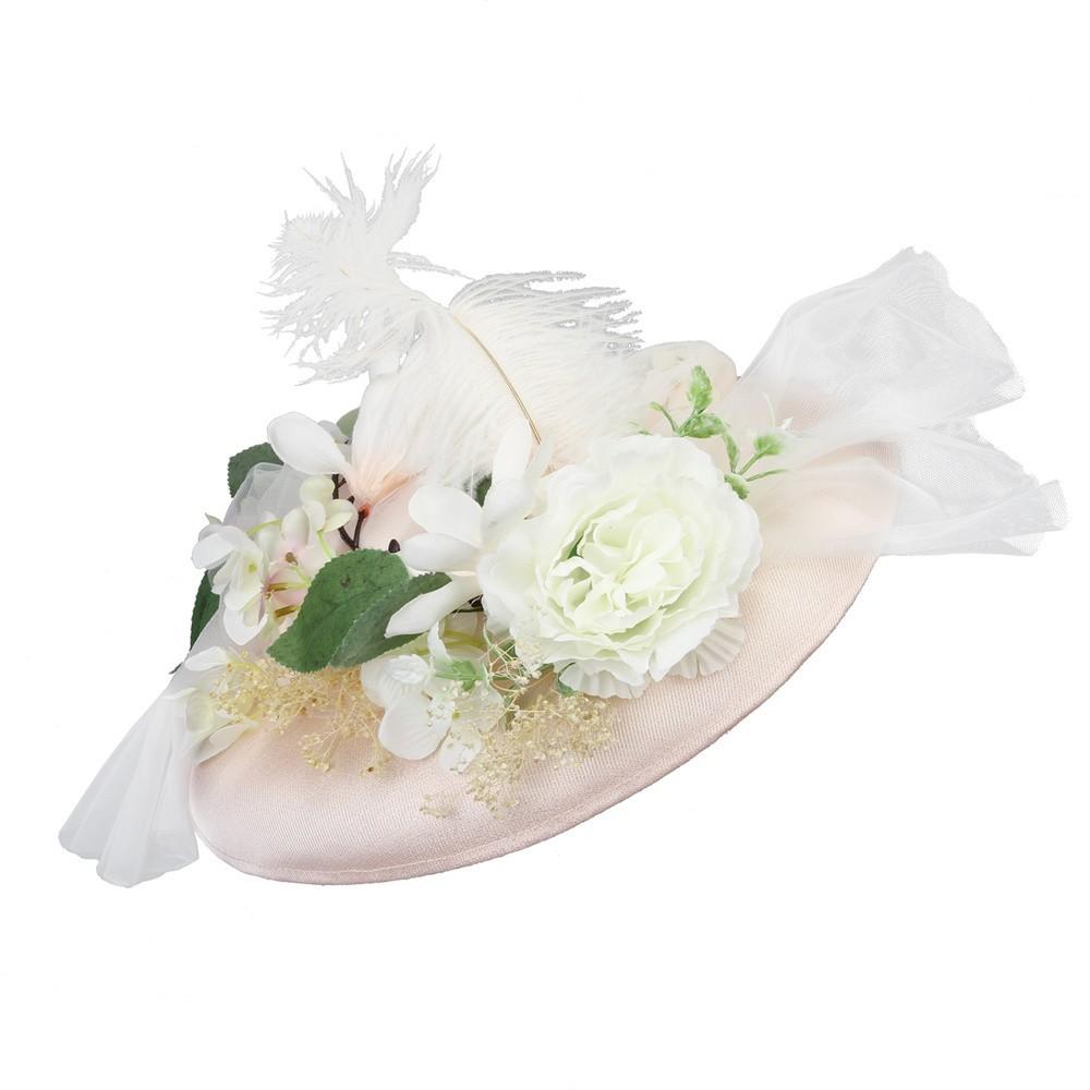 White Rose Austen Hat
